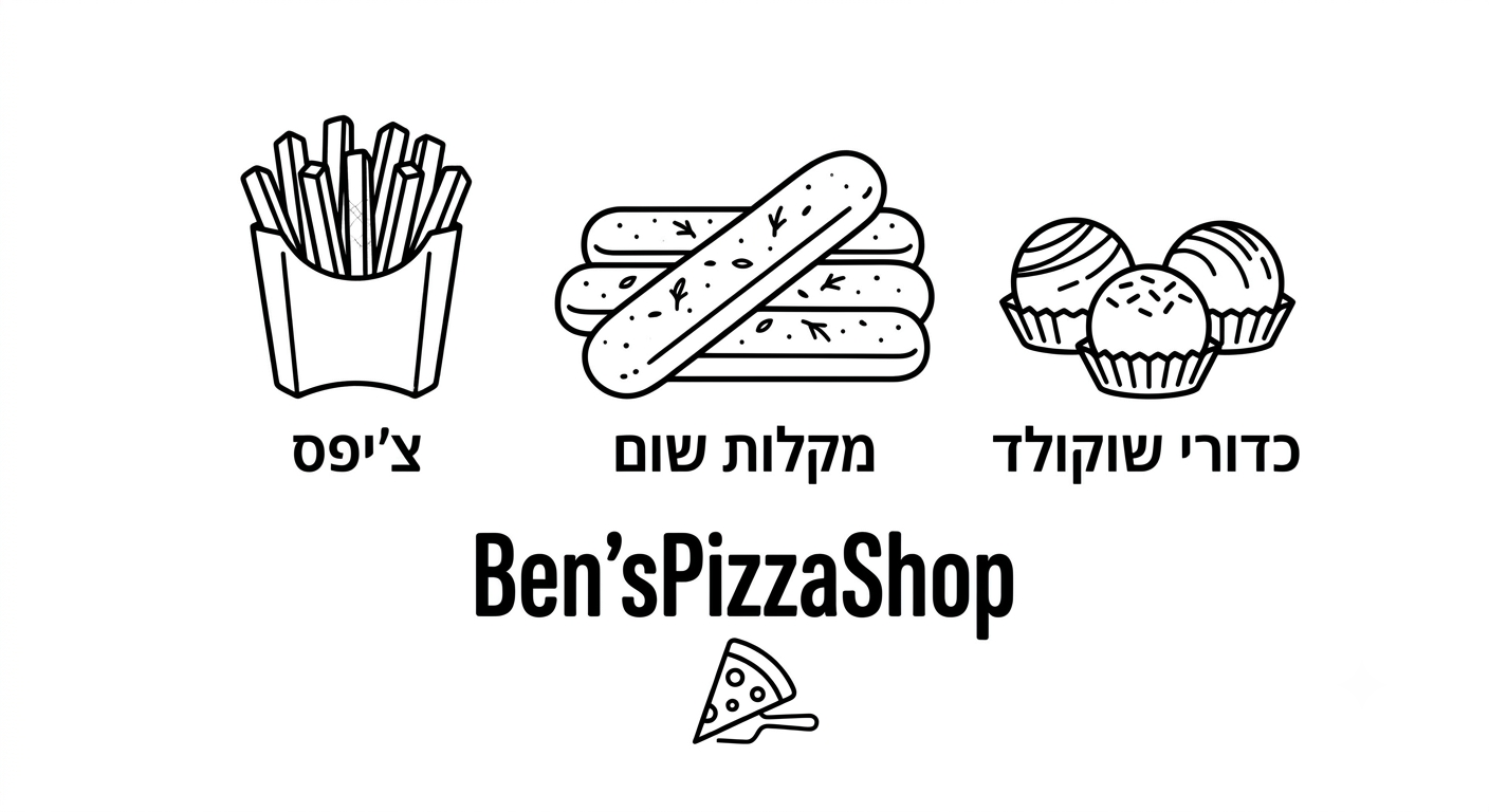 המיוחדים שלנו: צ'יפס, מקלות שום וכדורי שוקולד